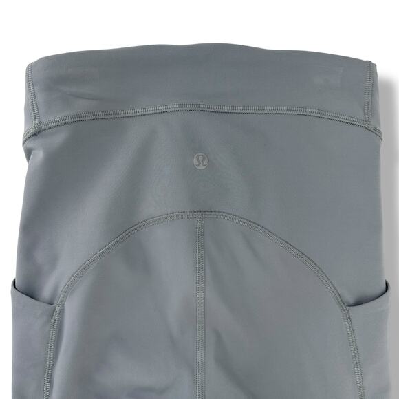 Lululemon Power Thru High Rise Tight Leggings Womens Size 2 Rhino 25" Inseam - Picture 4 of 7